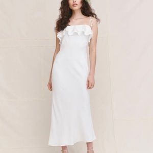 Reformation White Dress